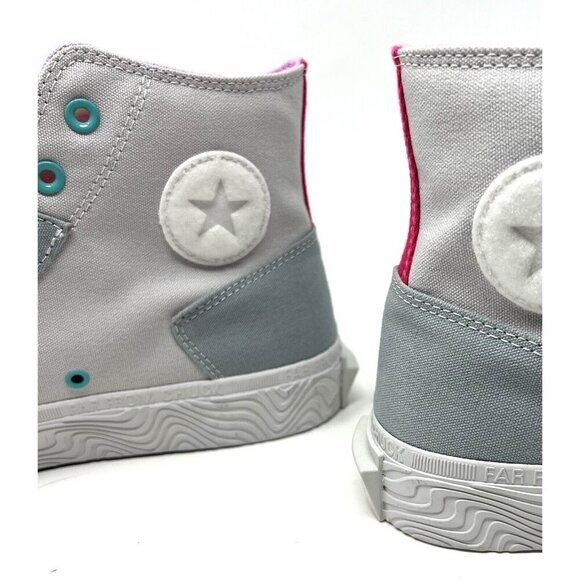 Chuck Taylor All Star Marbled Patch Mens Size 10.5 W 12.5 Pink Grey Blue A00415C - Picture 4 of 14